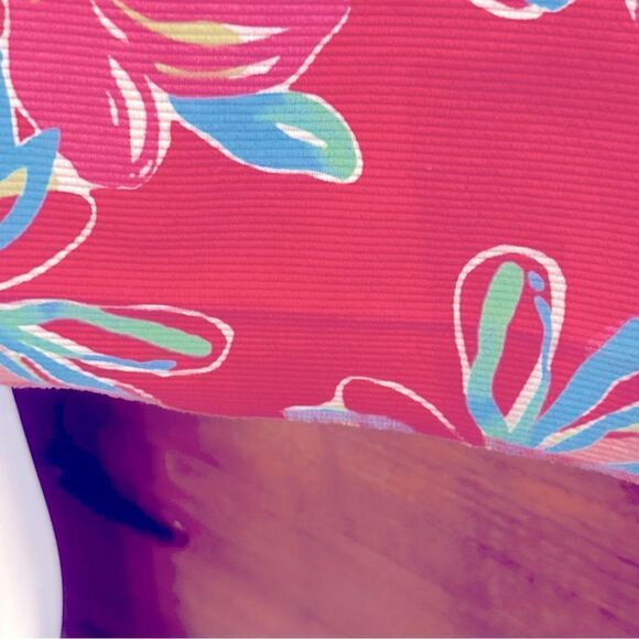 Vintage Lilly Pulitzer Charlene Dress Jungle Tumble Pomegranate - Picture 9 of 10